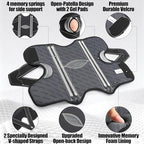 NEENCA Knee Brace for Women & Men, Compression Knee Support with X-Straps Design - ACL, MCL, PCL, Meniscus Tear & Arthritis Pain Relief - Stabilizing Joint with Side Stabilizers & Patella Gel Pads