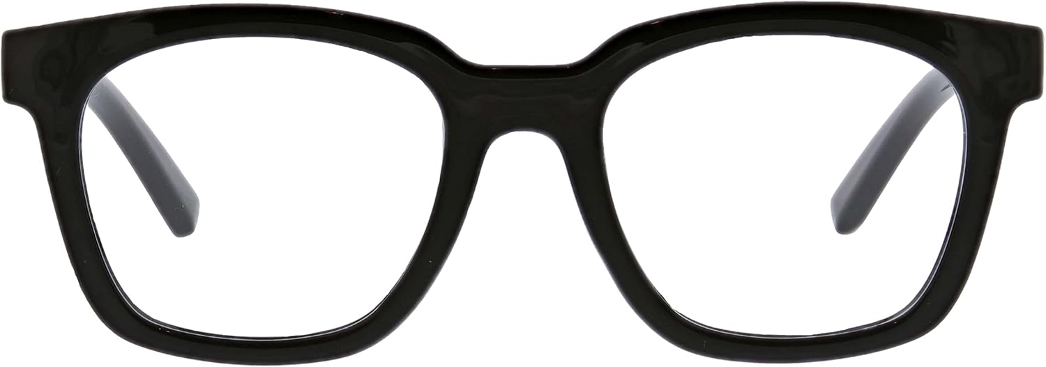 Peepers by PeeperSpecs womens To the Max Progressive Square Progressive Blue Light Blocking Glasses