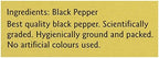 Everest Powder - Black Pepper 50g Pouch