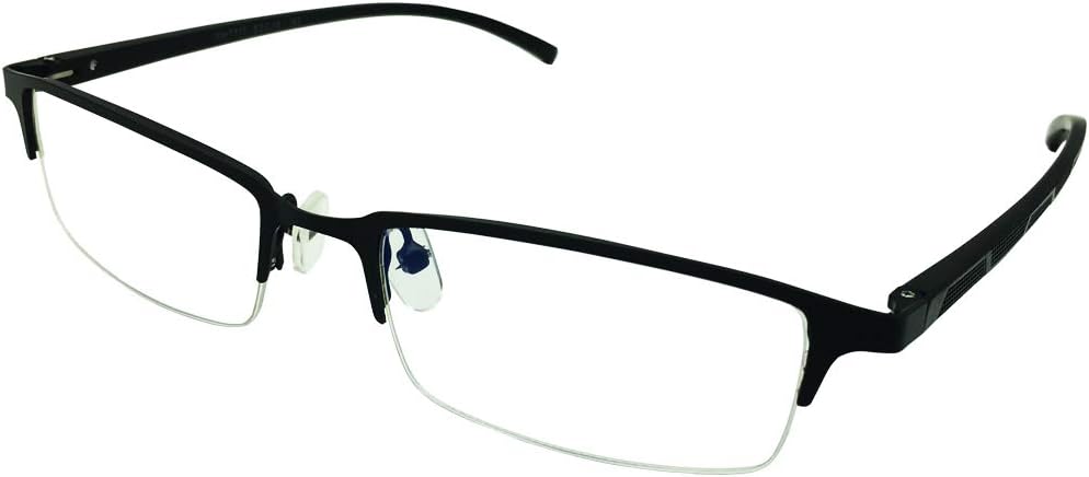 Computer Reading Glasses Mens Womens Readers Black Gold Metallic Color Frames