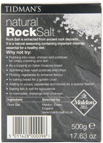 Natural Rock Salt - 3 x 17.7 oz