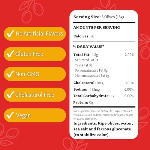 Lindsay Medium Black Ripe Pitted Olives, 6 Oz (Pack of 12), Keto Friendly, Healthy Snack, Perfect for Salads, Pizzas, Pastas, Charcuterie Boards