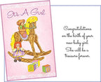 Stockwell Greetings New Baby Girl Greeting Card
