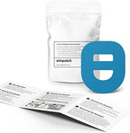 SIMPATCH – Omnipod Adhesive Patch with Strap (25-Pack) – Waterproof Adhesive, CGM Tape (Blue)