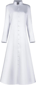 Medieval Priest Costume Long Clergy Robes Clergy Costume Pastor Minister Coat for Halloween Cosplay