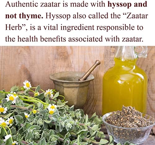 The Spice Way - Traditional Lebanese Zaatar with Hyssop (2 Oz)