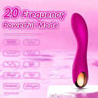 Workout Compact Travel Recovery Massage Tools with Powerful 20 Modes Electric Waterproof Handheld Deep Tissues Percussion Muscle Massager (Dark Purple)