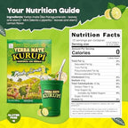 Kurupi Yerba Mate with Mint and Lemon 500 g (1.1 lb) - Refreshing Paraguayan Herbal Blend -Loose Leaf Tea Naturally Cooled with Mint & Citrus Aroma - Gluten Free