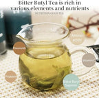 DOZO Needle Kuding Tea Ku Ding Bitter Green Tea 240g /8.46oz 100% Natural Wild Kuding Cha Herbal Tea Large Leaf Caffeine Free, No Additives 苦丁茶 大叶苦丁