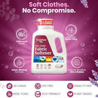 Truly Free Natural Fabric Softener | Non-Toxic for Babies & Kids Sensitive Skin | Plant-Based Laundry Softening Conditioner | Safe, Gentle & Chemical-Free | Signature Scent | 1 Pack with Jug
