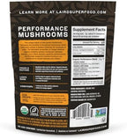 Laird Superfood Organic Performance Mushroom Blend with Chaga, Cordyceps, Lion's Mane and Maitake for Energy and Cognition, 3.17 oz. Bag, Pack of 1