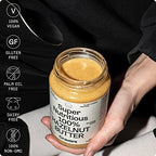 Cravers 100% Hazelnut Butter | Only 1 Ingredient | Vegan, Gluten-Free, Keto-Friendly, No Palm Oil | Non-GMO | Sugar Free Hazelnut Spread, 12oz, 1 Jar