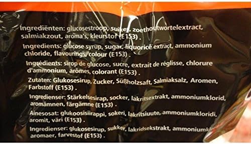 Napoleon Liquorice Sours hard candy (1 kg. / 35 Oz.)