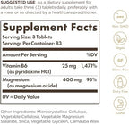 Solgar Magnesium with Vitamin B6, 250 Tablets - Promote Healthy Bone Mineralization, Support Nerve & Muscle Function, Energy Metabolism - Non-GMO, Vegan, Gluten Free, Dairy Free, Kosher - 83 Servings