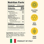 Cento Organic Certified San Marzano Whole Peeled Tomatoes 28 Oz (Pack of 6), Canned Plum Tomatoes in Thick Puree with Basil, Grown and Processed in Italy