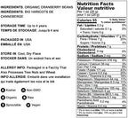 Organic Cranberry Beans, 2 Pounds – Non-GMO, Dried Borlotti Beans (Romano Beans), Sproutable, Vegan, Kosher, Bulk. High in Folate, Fiber, Protein. Product of the USA. Perfect for Stews, Soup, Salads