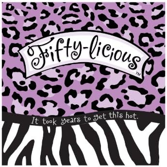 Creative Converting 16 Count Fifty-Licious Lunch Napkins