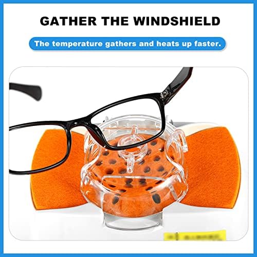 NICHOY Eyeglass Frame Heater 550W, Optical Hot Air Frame Adjuster, for Non-Metal Spectacle Frames: Resin/Sheets/Etc,Ambient Temperature -120°C Adjustable(A)