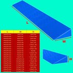 Threshold Ramp for Doorways, Sweeping Robot Ramp Odor-Free Threshold Ramp for Wheelchair, Scooter, Stroller, Curb, and Tile, Indoor & Outdoor Use