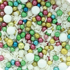 Purple Cupcakes Vintage Christmas Sprinkle Mix - 90g