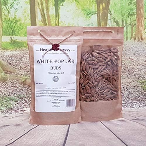 Health-Embassy White Poplar Buds | Populus Alba L | Herbal Tea (50g)