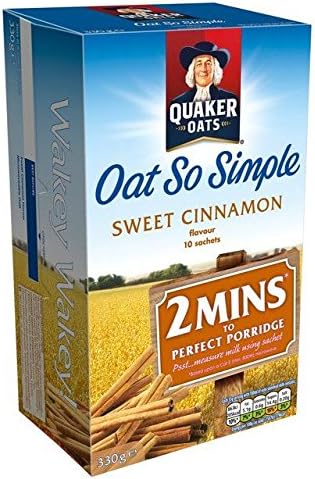 Quaker Oat So Simple Sweet Cinnamon - 10 x 33g
