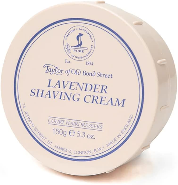 Taylor of Old Bond Street Lavender Shaving Cream Bowl, 5.3-Ounce 01003