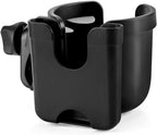 Accmor Stroller Cup Holder with Phone Holder, Bike Cup Holder, Universal Cup Holder for Uppababy Nuna Doona Strollers, 2-in-1 Cup Phone Holder for Stroller Bike Wheelchair Walker Accessory