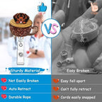 Funny Dog Badge Reel Retractable Cute Coffee Badges Holder Accessories Funny ID Clip for Nursing Doctor Student Teacher Healthcare Medical Work Assistant MA CNA Gifts