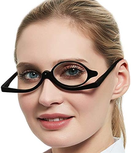 OCCI CHIARI Makeup Reading Glasses Flip Down Folding Cosmetic Readers for Women 1.0 1.5 2.0 2.5 3.0 3.5 4.0 5.0 6.0