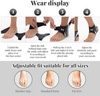 2PCS Ankle Brace Compression Support Stabilizer for Men Women, Ankle Support with Adjustable Wrap for Sports Training and Daily Activity