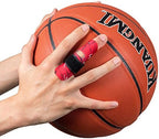Kuangmi Finger Sleeve Support Protector Finger Splint Brace Use for Pain Relief and Preventing Sports Injuries（S/M, Red