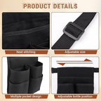 Massage Holster Belt for 2 Bottles, Massage Oil Lotion Bottle Holster