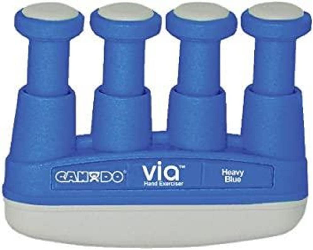 CanDo 10-0738 Blue VIA Hand Exerciser, 5 lbs Resistance