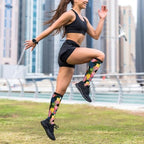 Compression Socks For Women & Men 15-20 Mmhg, Best For Running, Nursing, Hiking, Flight&Travel