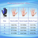 Rehabilitation Robot Glove,Rehabilitation Trainer Robot Gloves,Hand Recovery Equipment,Hand Rehabilitation Gloves(Left Hand-L)