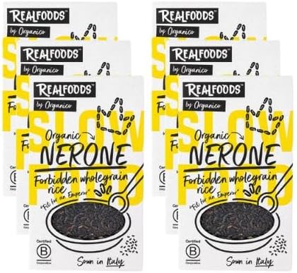 Organico Nerone Black Rice Wholegrain 500g - Pack of 6