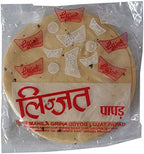 Lijjat Jeera (Cumin) Papad 200g by Lijjat, 7.05 Ounce (Pack of 20)