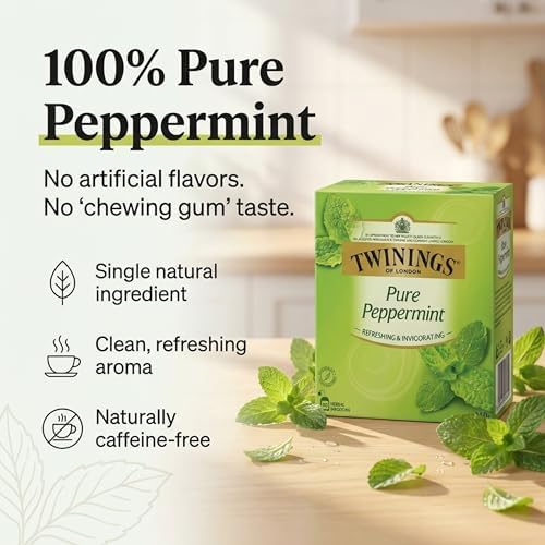 Twinings Pure Peppermint Tea Bags 80 pack
