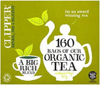 Clipper Organic Everyday Tea Bags (160) - Pack of 2