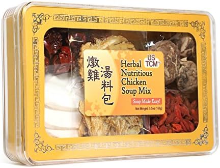 Herbal Nutritious Chicken Soup Mix Soup Base 燉雞湯料包 Soup Made Easy! 3-4 Sevings 5.5oz