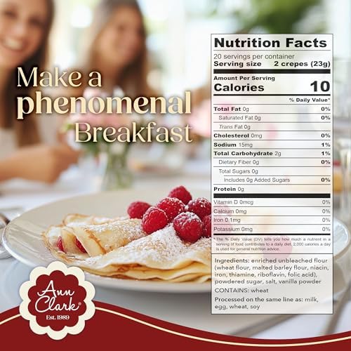 Ann Clark Traditional French Crêpe Mix, 16 oz. (2 Pack)