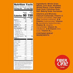 Fiber One Cereal, Original Bran, High Fiber Cereal Made with Whole Grain, 19.6 oz
