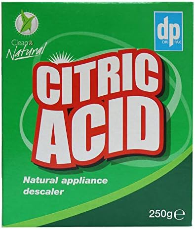 Dri-Pak Citric Acid Natural Appliance Descaler - Limescale Remover – 2 Packs of 250g