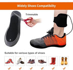Heated Insoles for Men & Women, Foot Warmer Rechargeable with USB Cord, Cut to Fit Thermal Shoe Inserts for Boots & Shoes, Electric Toe Warmers for Winter