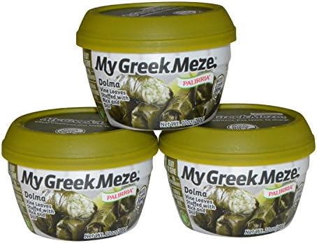 My Greek Meze Canned Meals (Dolma Vina Leaves Stuffed with Rice and Dill)