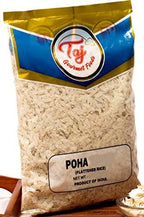 TAJ Poha Flattened Rice, Poha Thin Cut, Powa, 2-Pounds