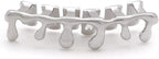 canjoyn 18K Gold Teardrop Bottom Grillz 6 Teeth Lower Teeth Drip Cap Grillz