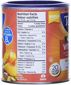 Tetley Super Herbal Tea Boost: Peach Ginger & Dandelion with Vitamin B6 - 20ct Imported from Canada