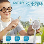 OBTANIM 20 Pack Mini Plastic Handheld Magnifying Glasses Portable Reading Magnifier for Senior and Kids, Hand Lens 5X Magnifier for Home, Indoor and Outdoor Use